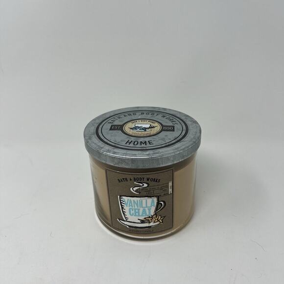 RARE Vanilla Chai Candle 14.5 oz 3 wick Bath and Body Works - Picture 1 of 4